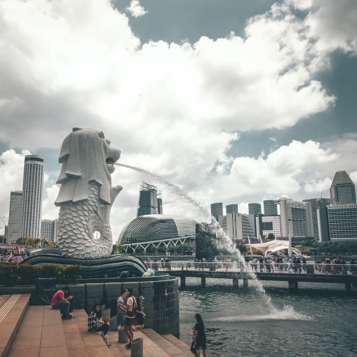 Merlion at the Marina Bay Singapore